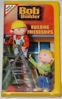 Bob the Builder   Building Friendships (VHS 2003) 45 minutes of Can do
