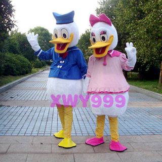 New style Donald & Daisy Duck Adult Mascot Costume