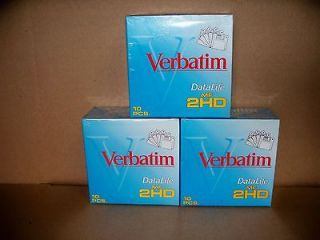 LOT OF 30,3 BOXES OF 10,VERBATIM 86269 3.5 BRAND NEW STILL SEALED,DS