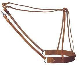 Heavy Duty Leather Saddle Britching   Mule