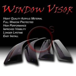 02 10 Ford Explorer 4Door Window Vent Sun Shade Acrylic Rain Guard