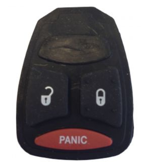 NEW DODGE KEYLESS ENTRY KEY REMOTE FOB REPLACEMENT RUBBER PAD FIX