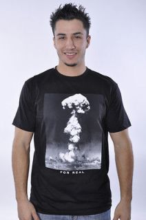 NEW MENS DOPE COUTURE BOOM FOR REAL A BOMB NUCLEAR WEAPON WAR BLACK