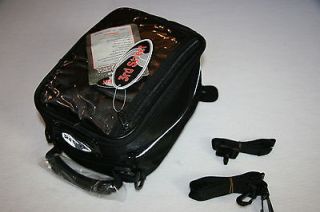 3rd Street Magnetic Motorcycle Tank Bag NEW Third Pouch Black Nylon