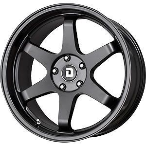 New 19X8.5 5x114.3 DRAG DR53 Black Wheels/Rims