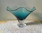STEUBEN HAND BLOWN CRYSTAL GLASS LOW FOOTED BOWLS