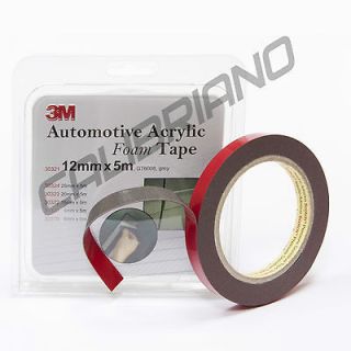 GT600812 Automotive Acrylic Foam Double Sided Attachment Tape. 12 mm