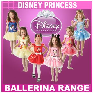 Disney Princess Ballerina Girls Fancy Dress Costume Infant Toddler