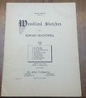 Woodland Sketches Edward MacDowell piano vocals song book sheet music
