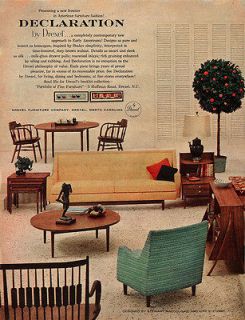 Drexel Declaration Furniture KIPP STEWART Stewart MacDougall 1958