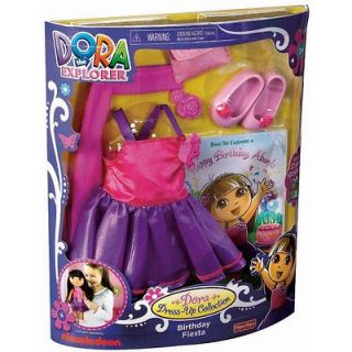 Dora The Explorer Dress Up Doll Clothes Outfit Set Collection Birthday