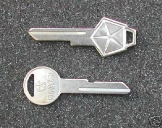 NEW 1979 1981 Dodge St Regis Key Blanks Blank