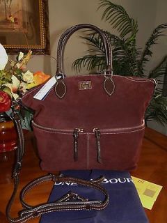 Dooney and Bourke NWT Suede Large Pocket Satchel Satchel~GORGEO US