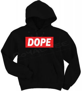 DOPE Red Box JDM Hoodie Sweater illest OBEY Hype Swag Supreme BBC