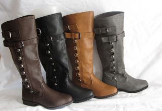 Womens Knee High Riding Boots (58)