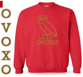 NEW OVO Drake Octobers very own CREWNECK sweatshirt OVOxo owl YOLO