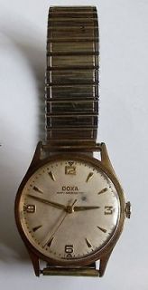 VERI RARE DOXA GOLD PLATED SWISS WACH MENS