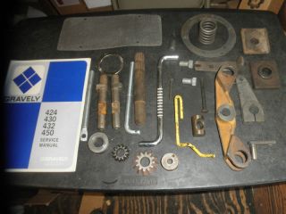 GRAVELY 400 RIDER PARTS NEW OLD STOCK 