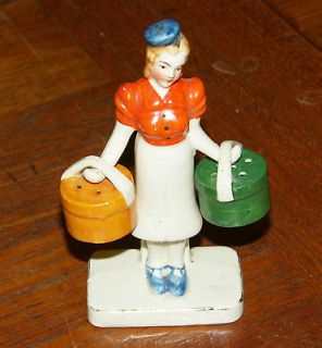 Newly listed Vintage 1950s Salt and Pepper Shakers woman with Buckets