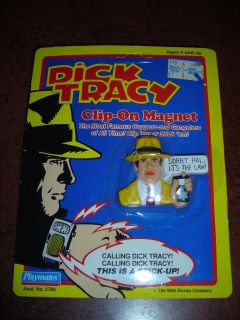 Tracy Clip on Magnet 1990 Imperial Toy Walt Disney Company NEW SEALED