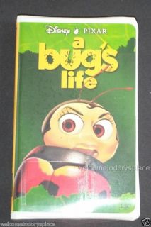 Bugs Life Disney Pixar VHS Video Movie 1999 CLAMSHELL FRANCIS