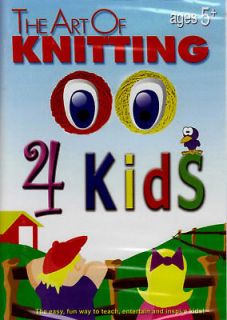 Video Especially Made for Children The Art of Knitting for Kids DVD