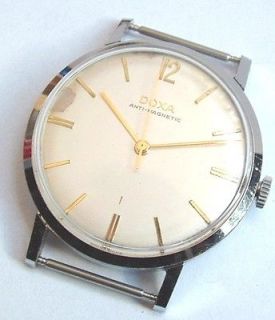 Vintage swiss made DOXA mens wristwatch from 1964