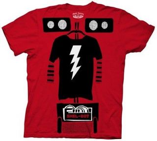 Official The Big Bang Theory Shel bot Costume Sheldon Red Small Sm S