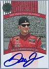 Pass Signings Gold Dale Earnhardt Autograph serial d 100 500
