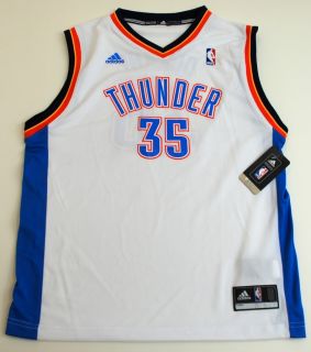 Adidas Oklahoma City Thunder Kevin Durant Youth 2012 Home White Jersey