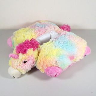 Used Pillow Pets Plush Dream Lites Rainbow Unicorn