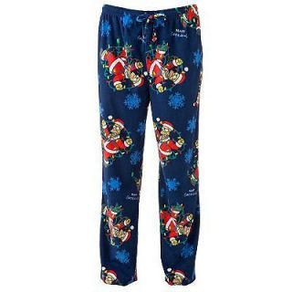 HOMER SIMPSON Microfleece Lounge Pants Loungewear Pajamas M Brand New