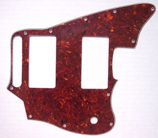 Red tort pickguard fits Blacktop Jaguar guitar®
