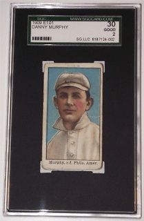 1909 E101 Danny Murphy SGC 30 GOOD Condition Fast Shipping 103 Year