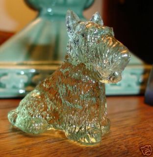 Boyd Art Glass Duke the Scottie Dog Honeymoon #29