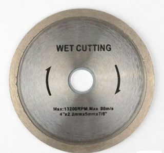Wet Diamond Blade Perfect for Marble Cutter Tile Cutting Tools 3/4