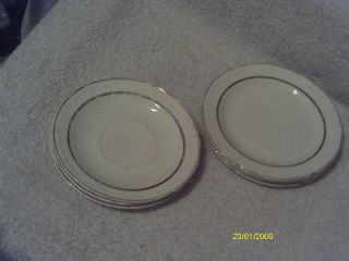 Semi Vitreous Edwin M. Knowles China Co. Plates Made in U.S.A. 42 4