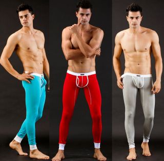 1pcs NWT sexy modal Mens Thermal Underwear long pants S,M,L(155 175c m