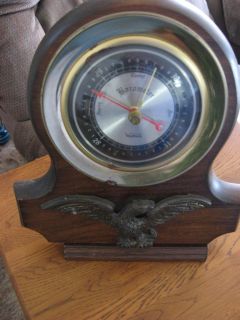 Verichron Barometer Vintage Earl American Eagle