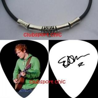 Newly listed ED SHEERAN SIGNED GUITAR PICK NECKLACE THE A TEAM , LEGO