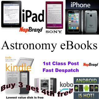 90+ Astronomy eBooks Kindle Ipad Kobo when u buy extra discs + 20p p
