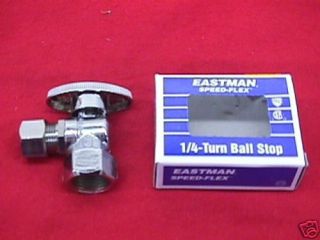 Eastman 1/4 Turn Ball Stop Water Shut Off Valve 265002