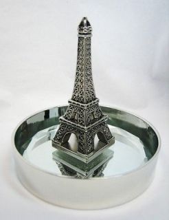 Paris Eiffel Tower Statue Jewelry Tray
