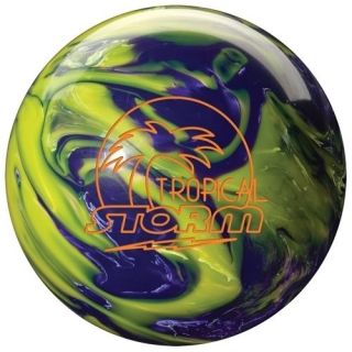 11 lb Tropical Storm Bowling Ball Yellow/Purple Undrilled New In Box