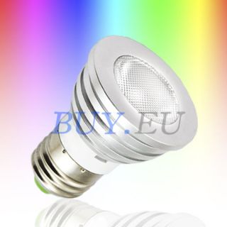 5W E27 Remote Control LED Bulb 16 Color Change Lamp
