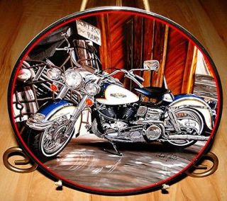 Harley Davidson 1968 Electra Glide Motorcycle Franklin Mint Collection