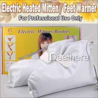 Professional Electric Heated Mitten Feet Warmer for Pedicure Treatment