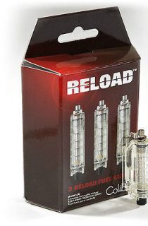 Colibri BUTANE Reload Lighter Refills   3 Refill Cartridges Brand New