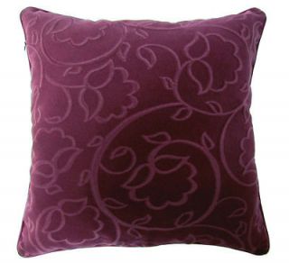 EU109 Wine Plant Leaf Embossed Style Cushion Cover/Pillow Case *Custom