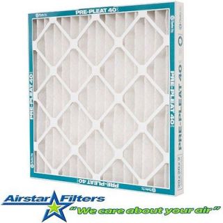 22 x 1 MERV8 Pleated Air Filter   Custom Filters , 1/2 Case or Case